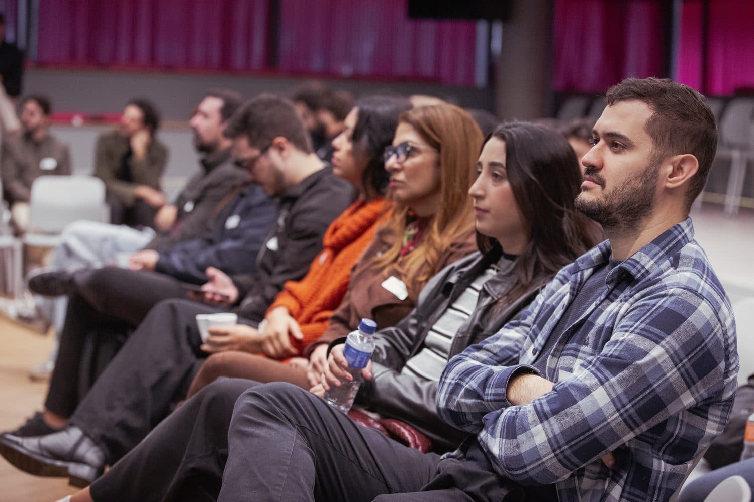 A row of marketing leads following the discussion.