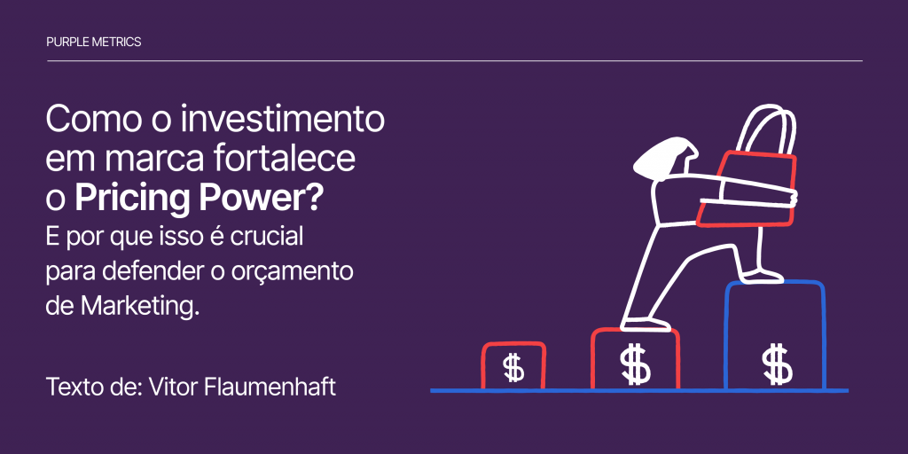 Como o investimento em marca fortalece o Pricing Power? E por que isso é crucial para defender o orçamento de Marketing Ao fim deste artigo, você terá argumentos claros e práticos para te ajudar a defender seu orçamento de marketing com base no Pricing Power.